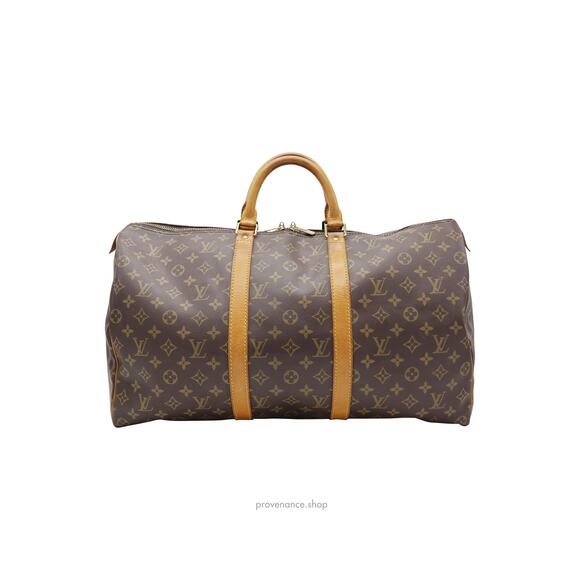 🔴 Louis Vuitton Keepall 50 Bag - Monogram - Picture 1 of 14